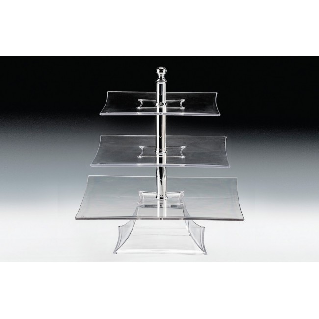 ZCP 638 – 1  POLYCARBONAT TEŞHİR STANDI H: 44 cm (25x30x35 cm)