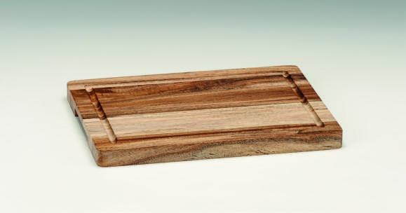 J9 027 — AKASYA STEAK TAHTASI 25 x 19 cm - KALINLIK: 1,8 cm