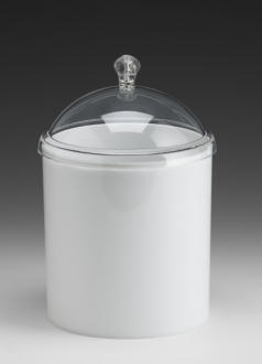 ZCP 475 - 2 — AKRİLİK KAPAKLI POLYCARBONAT KAVANOZ Ø 15 x H: 16 cm