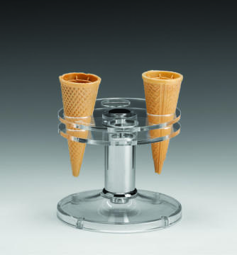 ZCP 854 — AkRİLİK DONDURMA SERVİS STANDI Ø 14 x H: 12,5 cm