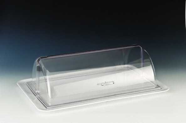 ZCP 017 — POLYCARBONAT ROLLTOP KAPAKLI MUHAFAZA KABI / GN 1/1 42 x 61 x H: 18 cm