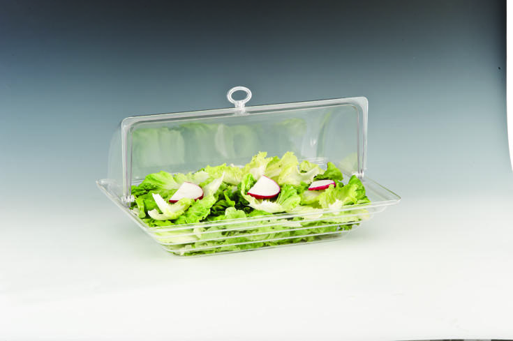 ZCP 449 — POLYCARBONAT ROLL TOP KAPAKLI MUHAFAZA KABI - 43,5 x 28,5 cm