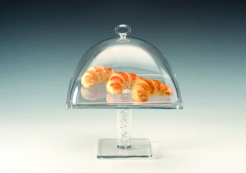ZCP 732 — POLYCARBONAT KAPAKLI FANUS 29 x 29 x H: 30 cm