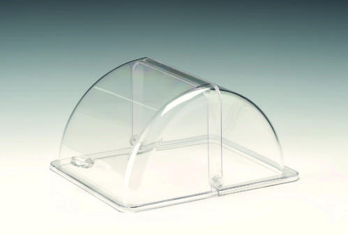ZCP 708 — POLYCARBONAT ROLLTOP KAPAK GN 1/2 27 x 33 cm
