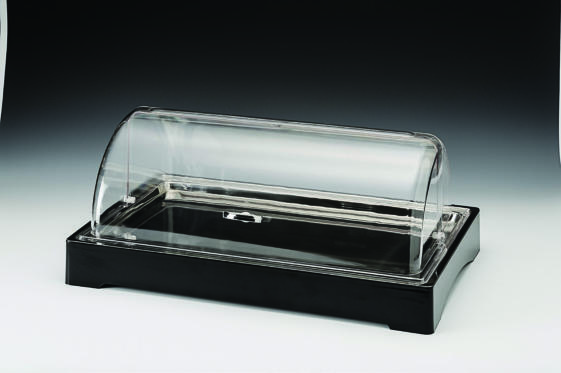 ZCP 308 - 3 — POLYCARBONAT ROLLTOP KAPAKLI SOĞUTUCULU TEŞHİR / BÜYÜK 57 x 37 cm