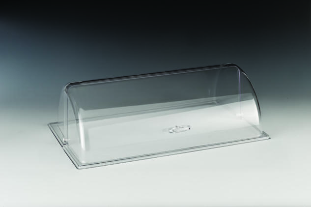 ZCP 213 — POLYCARBONAT ROLLTOP KAPAK / BÜYÜK GN 1/1 34,5 x 54 cm