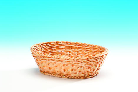 JQ 1001 - B (A) — PLASTİK SEPET 25 x 19 x H: 8 cm