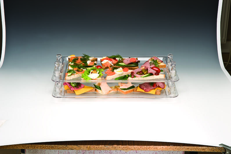 ZCP 604 — POLYCARBONAT TEŞHİR TEPSİ 32,5 x 53 cm