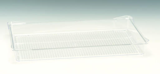 ZCP 750 — POLYCARBONAT TEPSİ 31 x 45,5 x H: 4 cm