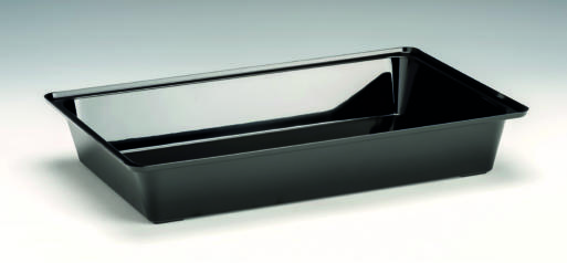 ZCP 314 / P - 3 — POLYCARBONAT TEPSİ / DERİN 44 x 28 x H: 7 cm