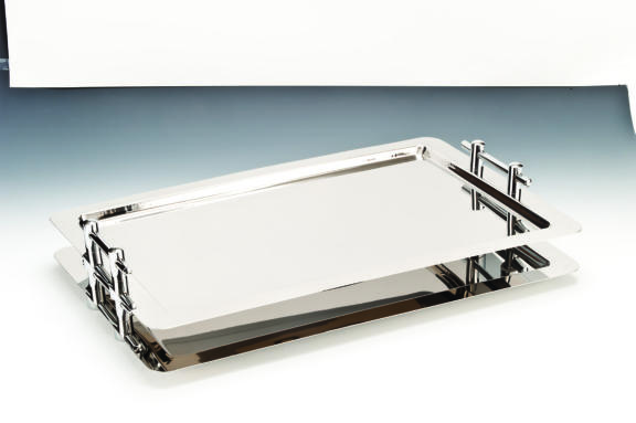 ZCP 068 — ÇELİK TEŞHİR TEPSİ  18/10 62 x 42 cm (304 KALİTE)