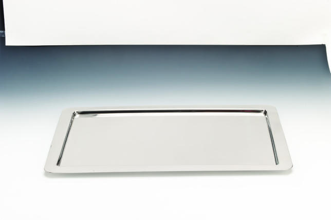 ZCP 069 — ÇELİK TEŞHİR TEPSİ  18/10 (304 KALİTE) 62 x 42 cm 160