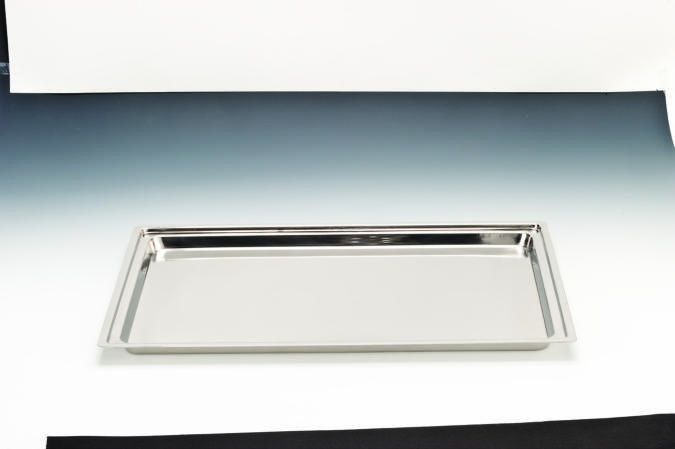 ZCP 069 - D — ÇELİK TEŞHİR TEPSİ  18/10 (304 KALİTE) 56 x 36 cm