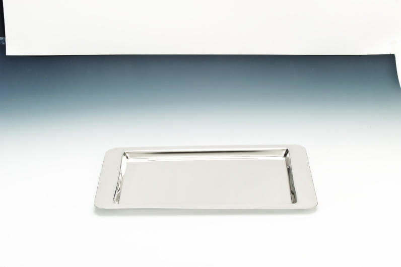 ZCP 070 — ÇELİK TEŞHİR TEPSİ  18/10 (304 KALİTE) 33 x 48 cm
