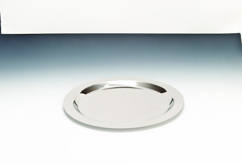 ZCP 072 — ÇELİK TEŞHİR TEPSİ  18/10 (304 KALİTE) Ø 43,5 cm