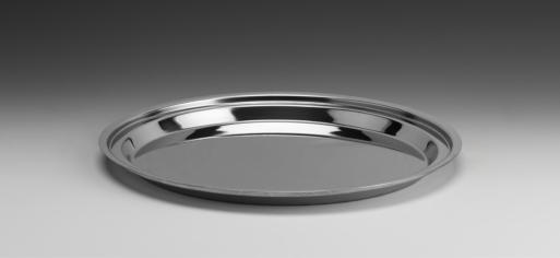 ZKC 900 — ÇELİK TEŞHİR TEPSİ (430 KALİTE) Ø 30,5 cm
