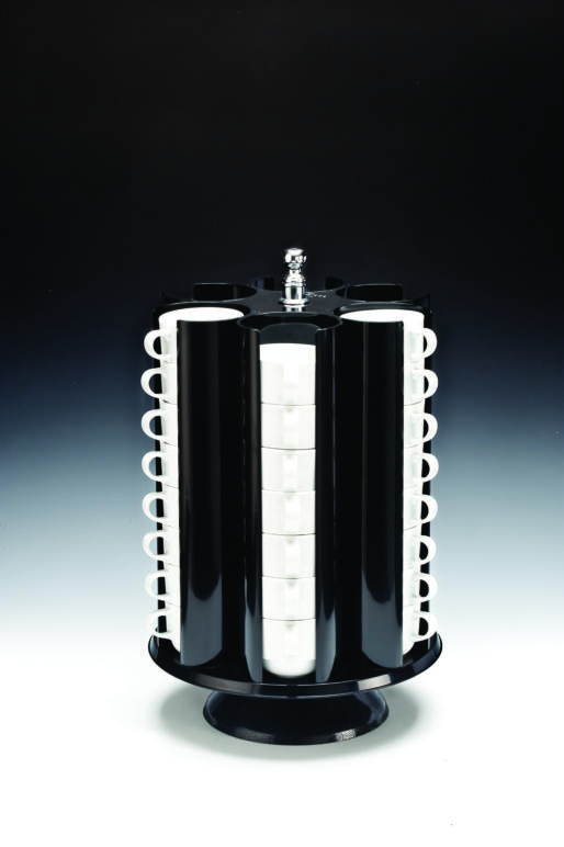 ZCP 098 — ABS DÖNER SOSLUK REÇELLİK STANDI - Ø 30 x H: 48 cm STANDIN KAPASİTESİ 102 ADET K 2010 MODEL SOSLUK ALMAKTADIR. - Görsel 2