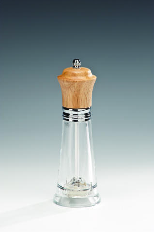 P019 - 08P — AKRİLİK TUZ - KARABİBER DEĞİRMENİ 18,5 cm