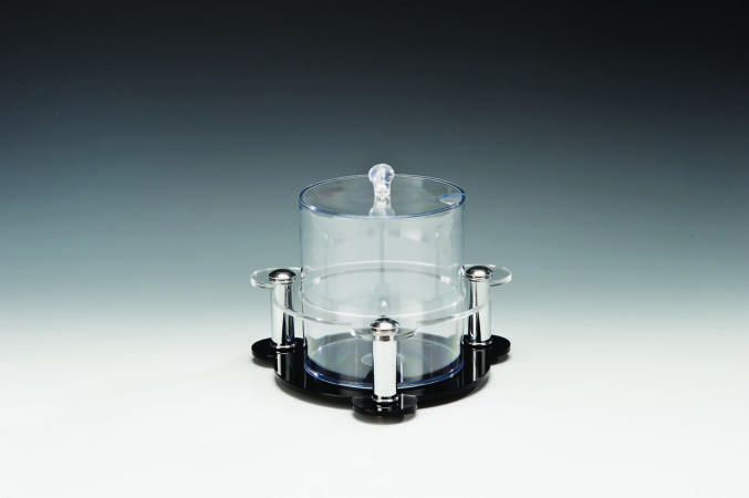 ZCP 130 - M — POLYCARBONAT SOSLUK REÇELLİK STANDI / 2.1 LİTRE 25 x 25 x H: 18 cm