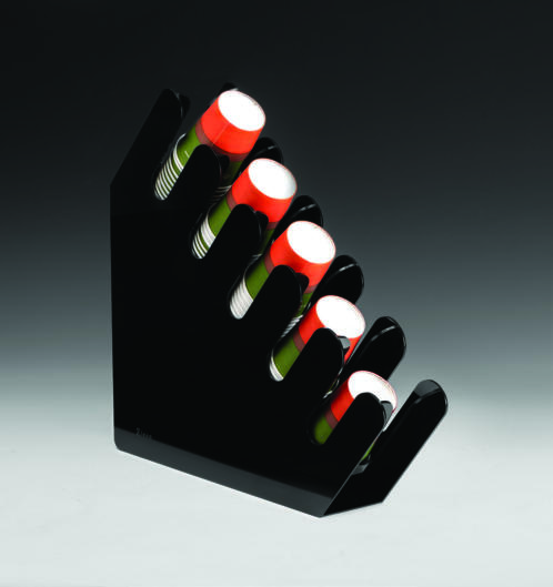 ZCP 847 — AkRİLİK BARDAK STANDI (KÜÇÜK BARDAK İÇİN) 38,5 x 8 H: 42 cm