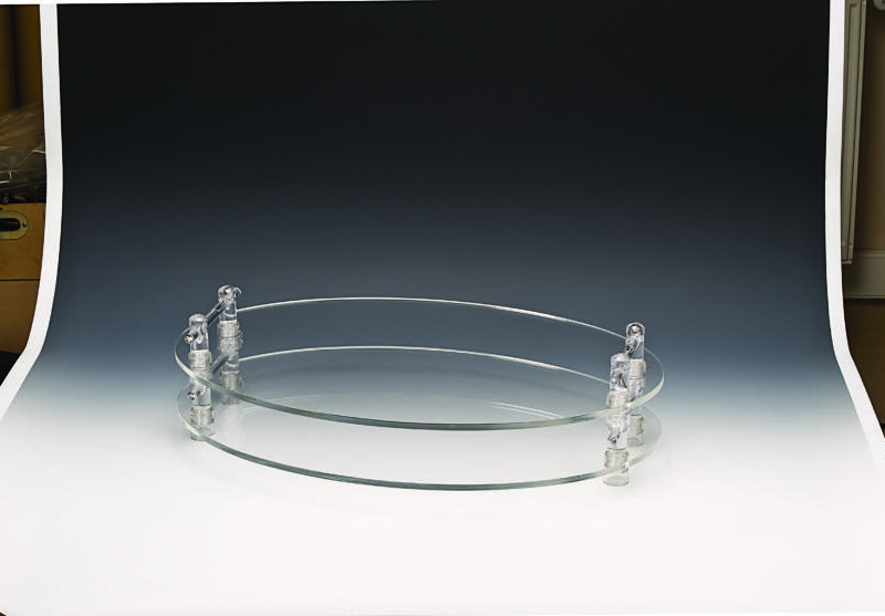 ZCP 583 — AKRİLİK TEŞHİR STANDI / OVAL 60 x 40 cm
