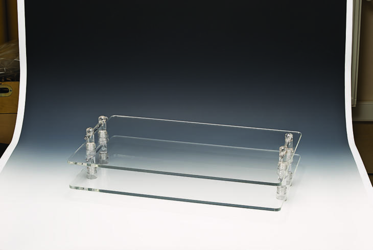 ZCP 584 — AKRİLİK TEŞHİR STANDI / DİKDÖRTGEN 60 x 40 cm - Görsel 2