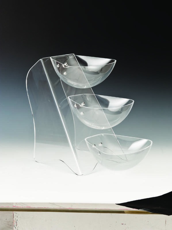 ZCP 433 — AKRİLİK ÇOK AMAÇLI TEŞHİR STANDI 47 x 25 x H: 37 cm