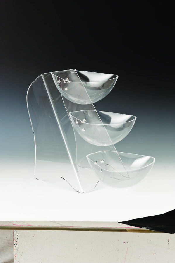 ZCP 433 — AKRİLİK ÇOK AMAÇLI TEŞHİR STANDI 47 x 25 x H: 37 cm