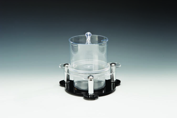 ZCP 317 — BUZ KOVALI TEREYAĞ TEŞHİR STANDI 25 x 25 x H: 22 cm