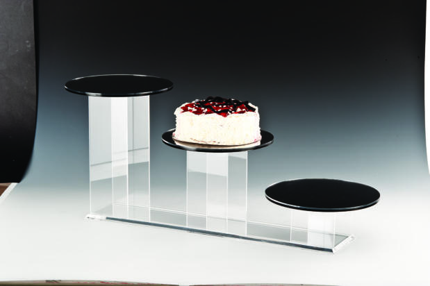 ZCP 125 — AYNALI TEŞHİR STANDI Ø 25 X H: 10, 20, 30 cm