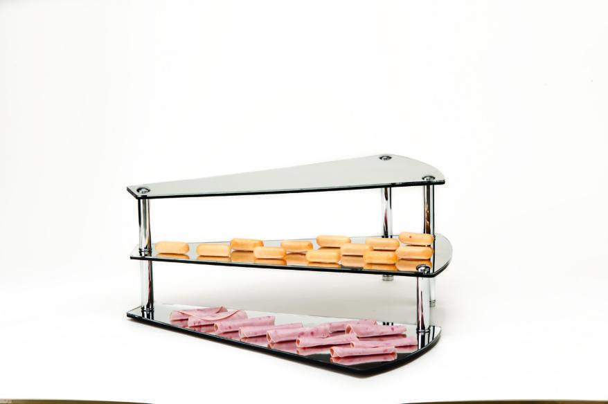 ZCP 217 — AYNALI TEŞHİR STANDI / KAPTAN 60 x 56 x H: 24 cm