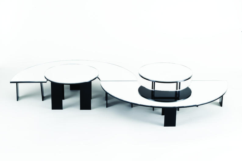 ZCP 082 — AYNALI TEŞHİR STANDI / HİLAL Ø 60 cm - Görsel 3