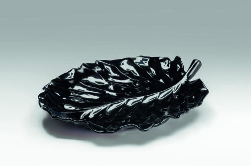 K 2700 — YAPRAK MODEL MELAMİN TEŞHİR / KÜÇÜK - 31 x 24 cm