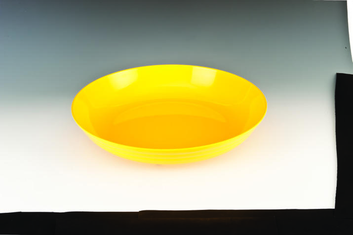K 1036 — MELAMİN TEŞHİR - Ø 44,5 x H: 10 cm - Görsel 2