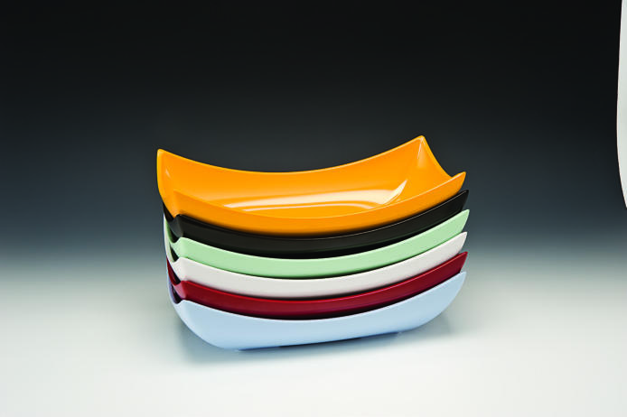 K 1923 — MELAMİN TEŞHİR - 38 x 19 x H: 7 cm