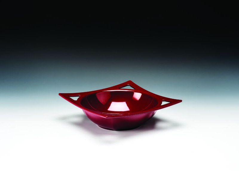 K 19471 — MELAMİN TEŞHİR - 27 x 27 x H: 8 cm