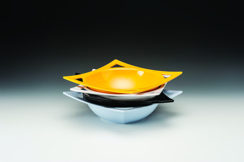 K 19471 — MELAMİN TEŞHİR - 27 x 27 x H: 8 cm - Görsel 2