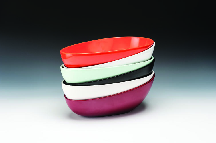 K 2047 — MELAMİN TEŞHİR - 36 x 24 x H: 8 - 14 cm