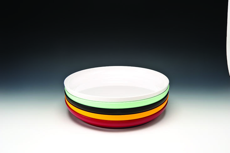 K 5347 — MELAMİN TEŞHİR - Ø 39 x H: 5 cm