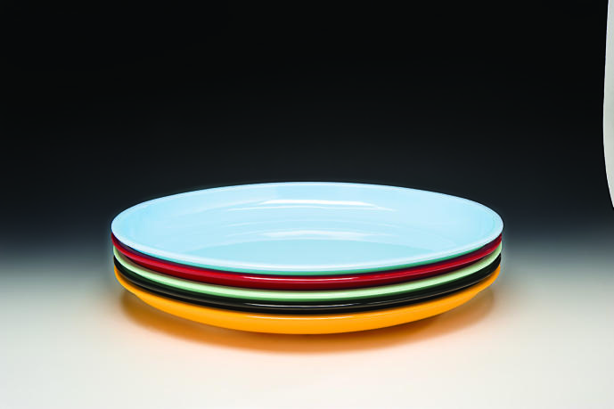 K 883 — MELAMİN TEŞHİR - 55 x 39 x H: 6 cm