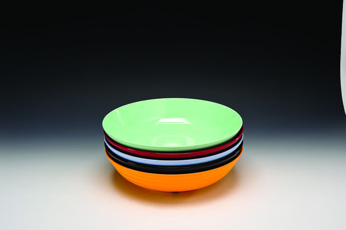 K 993 — MELAMİN TEŞHİR - Ø 33,5 x H: 9 cm