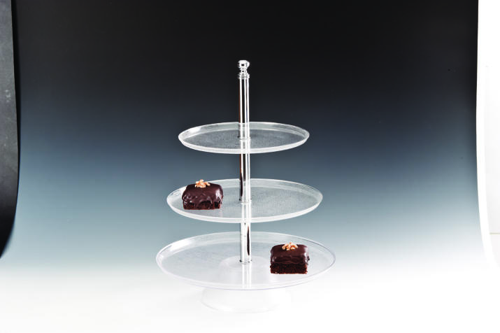 ZCB 02/P (1) — POLYCARBONAT TEŞHİR STANDI - Ø 25, 30, 35 x H: 50 cm