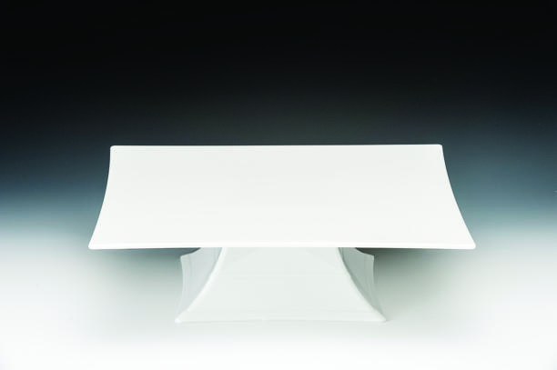 ZCP 629 - 2 — POLYCARBONAT TEŞHİR STANDI 35 x 35 x H: 10,5 cm