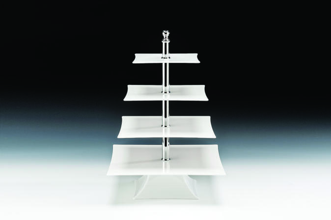 ZCP 633 - 2 — POLYCARBONAT TEŞHİR STANDI H: 50 cm (20 x 25 x 30 x 35 cm)