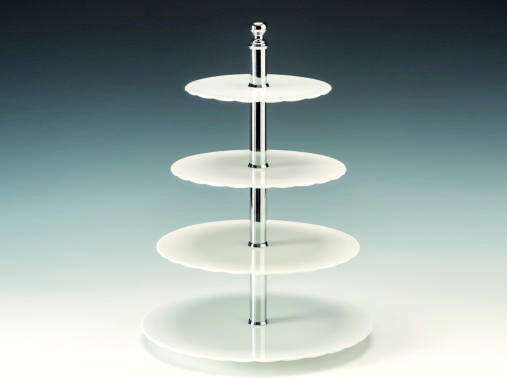 ZCP 712 - 2 — POLYCARBONAT TEŞHİR STANDI  H: 42 cm (Ø 19 - 23 - 27 - 31 cm)