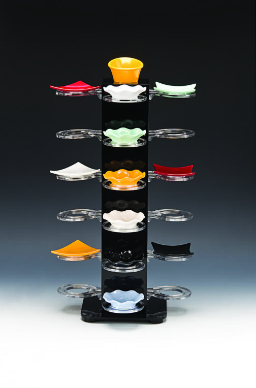 ZCP 580 — DÖNER MİNİMEL TEŞHİR STANDI / 25'Lİ 31 x H: 52 cm