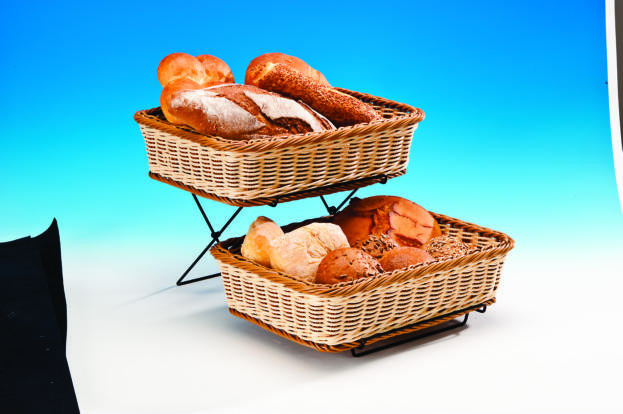 B - RE 3009 / 0130 — STAND: 36 x 45 x H: 30 cm - SEPET: 27 x 36 x H: 9 cm