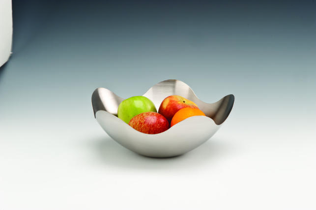 ZKC 562 — ÇELİK MEYVELİK - Ø 25 x H: 10 cm