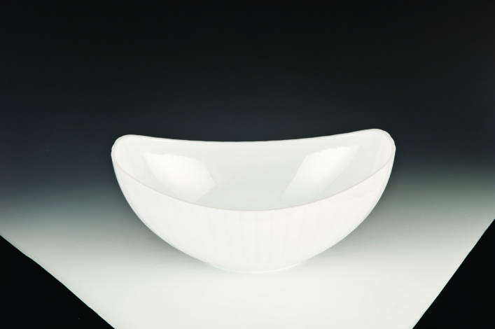 ZCP 301 - 2 — POLYCARBONAT TEŞHİR KASE 33 x 22,5 x H: 13 cm