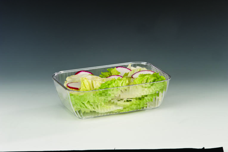 ZCP 400 - 1 — POLYCARBONAT TEŞHİR kASE 18 x 27 x H: 8cm